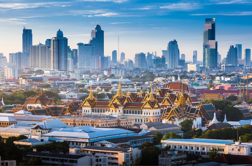skyline in Bangkok