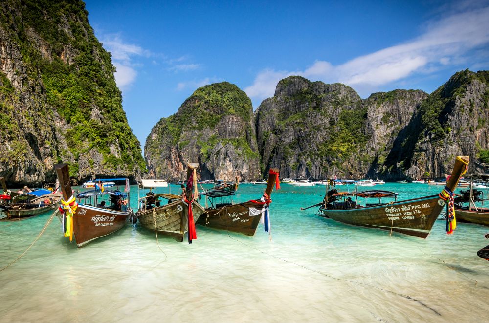 beautiful beach in Thailand